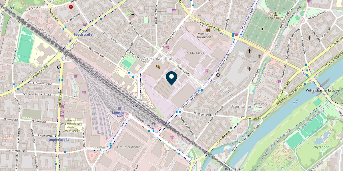 Standort von Rastorfer & Gertig Immobilien auf OpenStreetMap - Zenettistraße 11, 80337 München